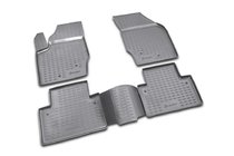 Volvo XC90 2002-2014 Tapis de sol en caoutchouc (4 pcs, Novline) photo 1