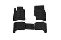Volkswagen Touareg 2002–2010 Tapis de sol en caoutchouc (4 pcs, Novline) photo 1
