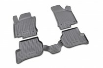 Volkswagen Jetta 2006-2011 Tapis de sol en caoutchouc (4 pcs, Novline) photo 1