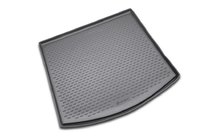 Volkswagen Touran 2003-2010 Tapis de coffre caoutchouc 2 pièces (Novline) 7 places photo 1