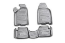 VAZ 2110-21115 1995-2015 (2114) Tapis de sol en caoutchouc (4 pcs, Novline) photo 1