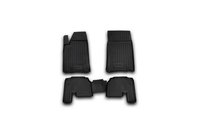 SsangYong Action 2005-2018 (2006↗) Tapis de sol en caoutchouc (4 pcs, Novline) photo 1