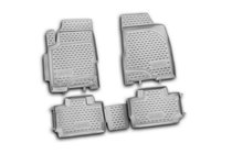 Chery A13 2008-2019 Tapis de sol en caoutchouc (4 pcs, Novline) photo 1