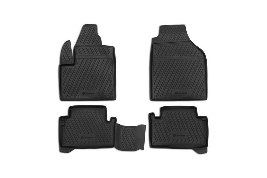 Ford Connect 2002–2006 Tapis de sol en caoutchouc (4 pcs, Novline) Image