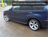 BMW X5 E53 1999–2006 Bas de Caisse Performance (2 pcs, apprêtés pour peinture) photo 1