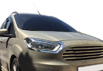 Ford Courier 2014-2023 Cils de phares (2 pcs, inox) photo 1