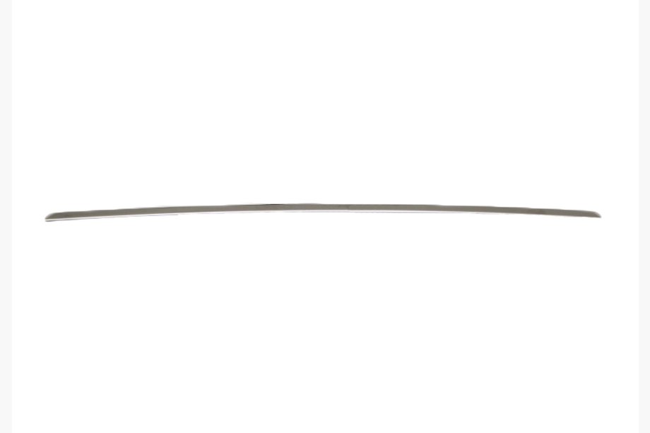 Citroen Cactus 2014-2020 Baguette chromée au-dessus de la plaque d'immatriculation (inox) Image