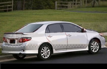 Toyota Corolla 2007-2013 Cache pare-chocs arrière (apprêté pour peinture) photo 4