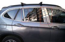 BMW X1 E84 2009-2015 Enjoliveurs de Montants de Porte en Acier Inoxydable 6 pcs photo 1
