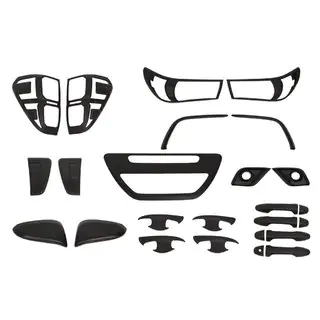 Kit de garnitures (ABS noir) Toyota Hilux 2015-