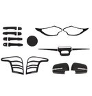 Fiat Fullback 2016- Kit de Couvre-pièces (ABS Noir) photo 1