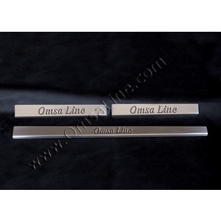 Seuils de porte OmsLine inox Alfa Romeo 147 2000-2010 photo 2