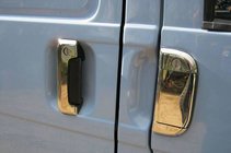 Volkswagen T4 Transporter 1990-2003 Couvre-poignées Chromés (7 pièces, Acier) photo 2