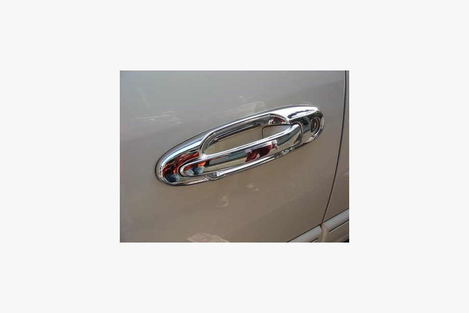 Lexus LX470 1998-2007 Couvre-poignées de Porte Chromés avec Contour (8 pcs, Plastique) Photo 1