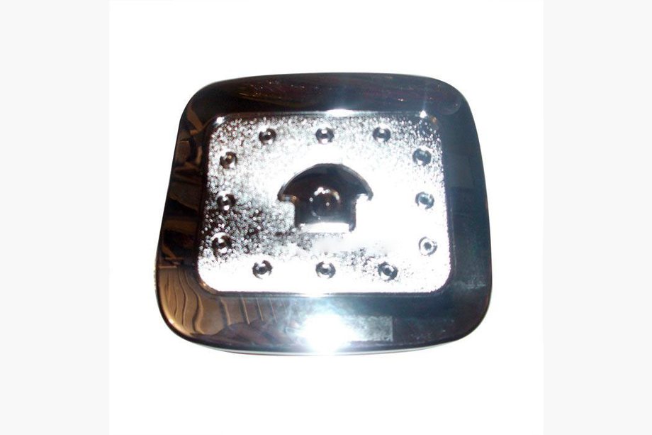Hyundai Santa Fe 2 2006-2012 Cache Réservoir Chrome Plastique Image