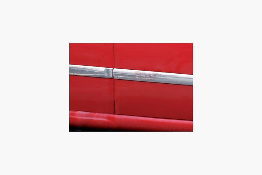 Ford Fiesta 2002-2008 Destockage !!! Baguettes de porte inox (2002-2006, 4 pcs) Image