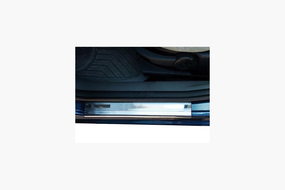 Ford Fiesta 2002-2008 Seuils de porte inox 2 pièces Image