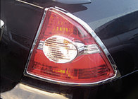 Ford Focus II 2005-2008 Caches Chromés pour Feux Arrière (Acier Inoxydable) 2 pcs photo 1