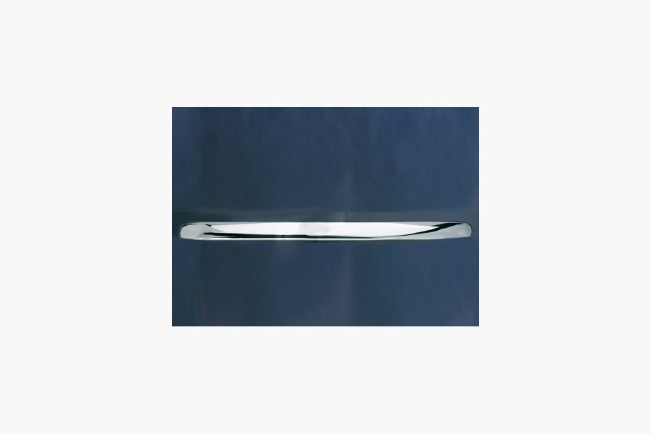 Mercedes CLK W208 1997-2002 Baguette de coffre au-dessus de la plaque d'immatriculation (inox) Image