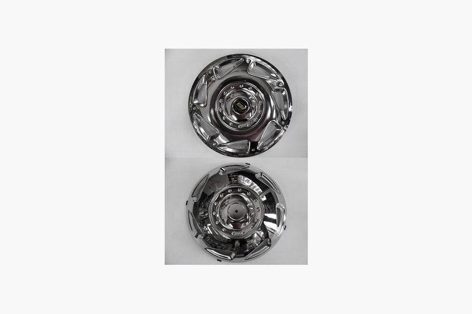 Mercedes Sprinter W906 2006–2018 Enjoliveurs métalliques (2 essieux, 4 pcs) Image