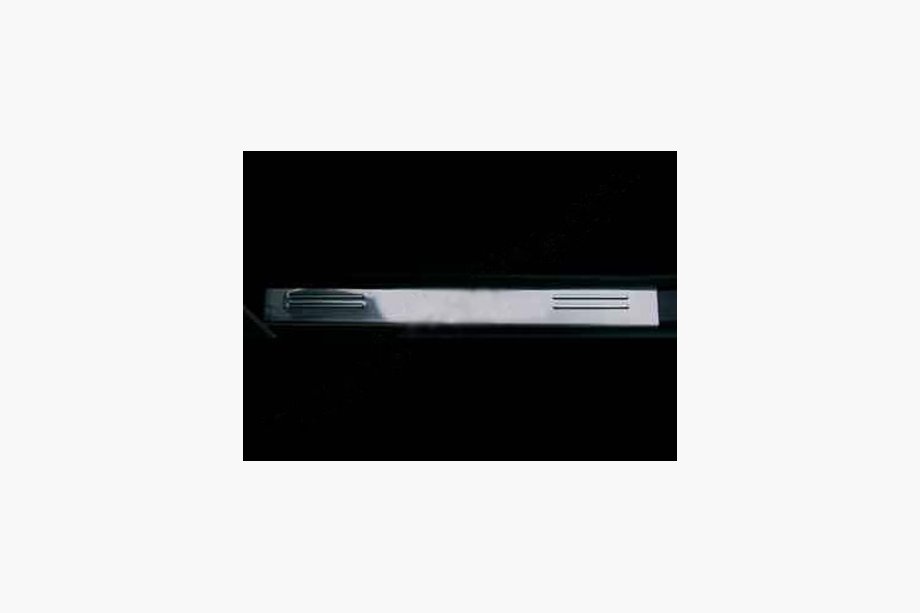 Opel Corsa B 1993-2004 Seuils de porte Carmos (4 pcs, inox) Image