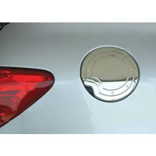 Cache chromé de trappe à carburant (HB, inox)