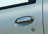 Renault Clio II 1998-2005 Couvre-poignées Chromés (Acier Inoxydable) photo 1