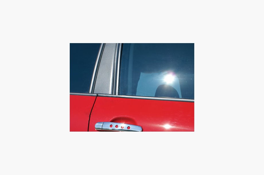 Seat Leon 2005-2012 Couvre-poignées de porte (Decor, 2 pcs, inox) Image