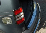Volkswagen Caddy 2004-2010 Protection de pare-chocs arrière droite (Omsa, inox) photo 2