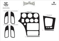 Alfa Romeo 159 2005–2011 Couvre tableau de bord (Meric) photo 5
