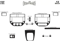 Ford C-Max 2004-2010 Caches de Tableau de Bord photo 4