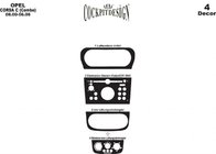 Opel Corsa C 2000-2006 Caches de Tableau de Bord Aluminium photo 3
