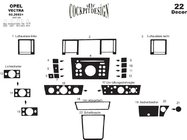 Opel Vectra C 2002-2008 Caches de Tableau de Bord Aluminium photo 6