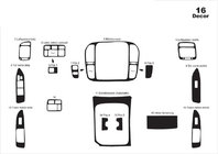 Toyota Land Cruiser 100 1998-2007 Caches de Tableau de Bord Aluminium photo 3