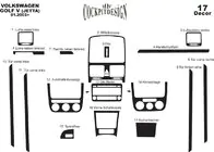 Volkswagen Golf 5 2003-2009 Caches de Tableau de Bord photo 15