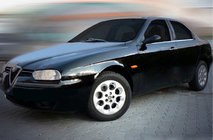 Alfa Romeo 156 1997-2007 Moulures de Vitres Acier Inoxydable photo 1