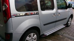 Mercedes Citan 2013-2021 Moulures en acier inox pour portes coulissantes (2 pcs) photo 2
