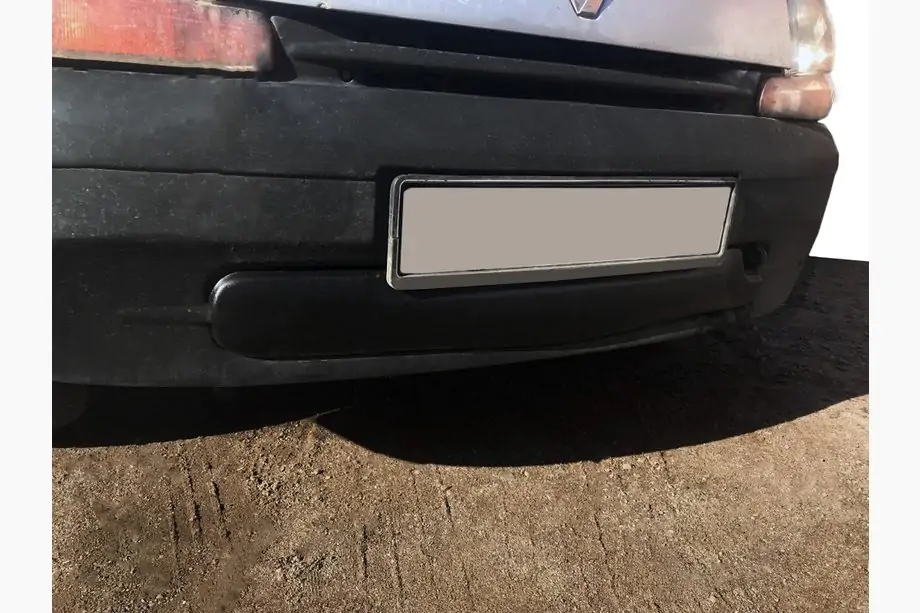 Renault Kangoo 1998-2008 Grille inférieure d'hiver (1998-2003) Photo 1