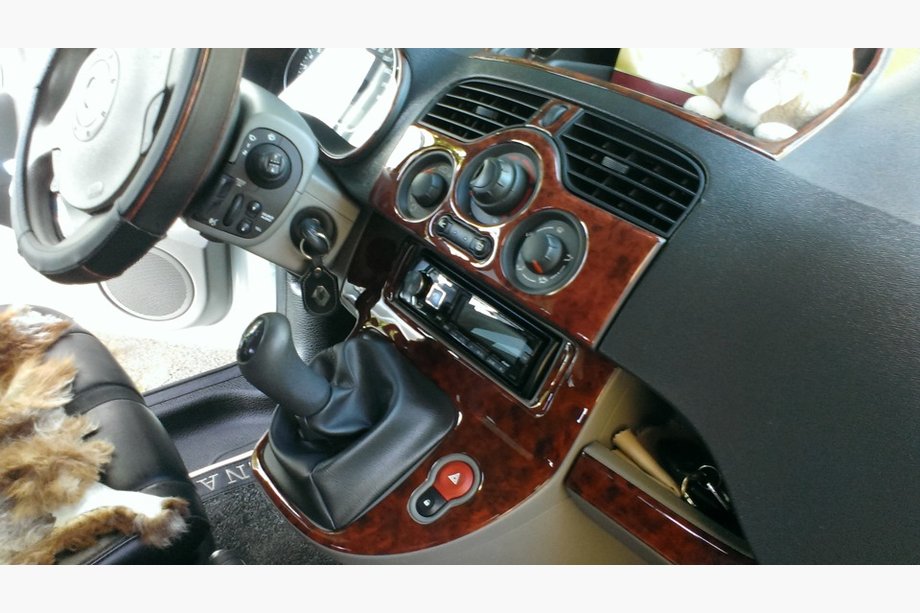 Renault Kangoo 2008–2020 Caches de Tableau de Bord Carbone Photo 2