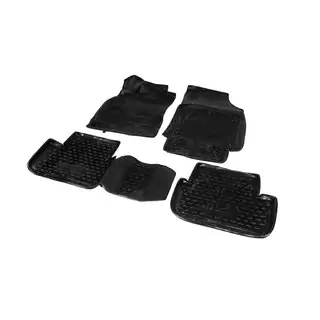 Tapis de sol en caoutchouc (4 pcs, Novline) Renault Fluence 2009-2016 photo 1