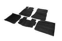 Mercedes S-class W221 2005-2013 Tapis de sol en caoutchouc avec rebord 4 Matic Long (Autogumm) photo 1