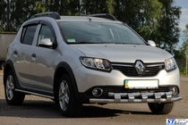 Renault Sandero 2013-2022 Barre Avant ST015 (Inox) photo 3