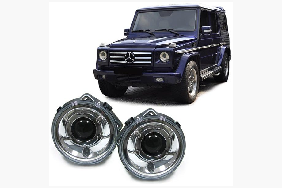 Mercedes G class W463 1990-2018 Phares avant (petit type, 1989-2006) Image