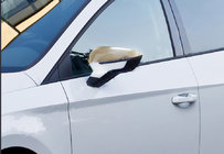 Seat Leon 2013-2020 Couvre-Rétroviseurs (2 pcs, Acier Inoxydable) photo 3