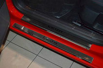 Seat Leon 2013-2020 Seuils de Porte Nataniko (8 pcs, Inox) Standard - Bande Lohmann, 0,5 mm photo 1