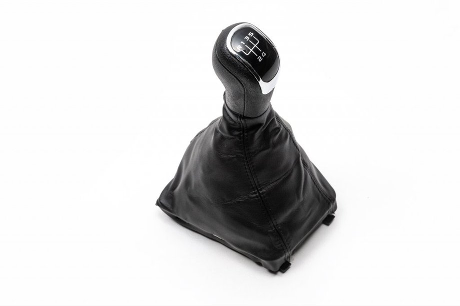 Skoda Superb 2009-2015 Pommeau de levier de vitesse avec soufflet (5 vitesses) Photo 1