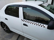 Renault Sandero 2013-2022 Déflecteurs de Vitres (4 pcs, Niken) photo 1