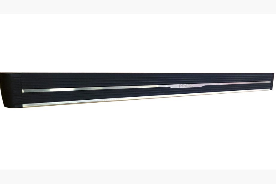 Toyota Land Cruiser Prado 150 2009-2023 Marchepieds latéraux électriques rétractables (2 pcs, Aluminium) Image