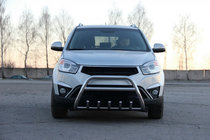SsangYong Korando 2010-2019 Pare-buffle WT003 (Inox) photo 2
