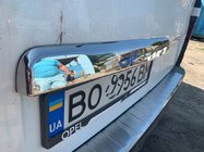 Nissan NV300/Primastar 2016- Baguette inox au-dessus de la plaque d'immatriculation OmsaLine - Inox Italien photo 12